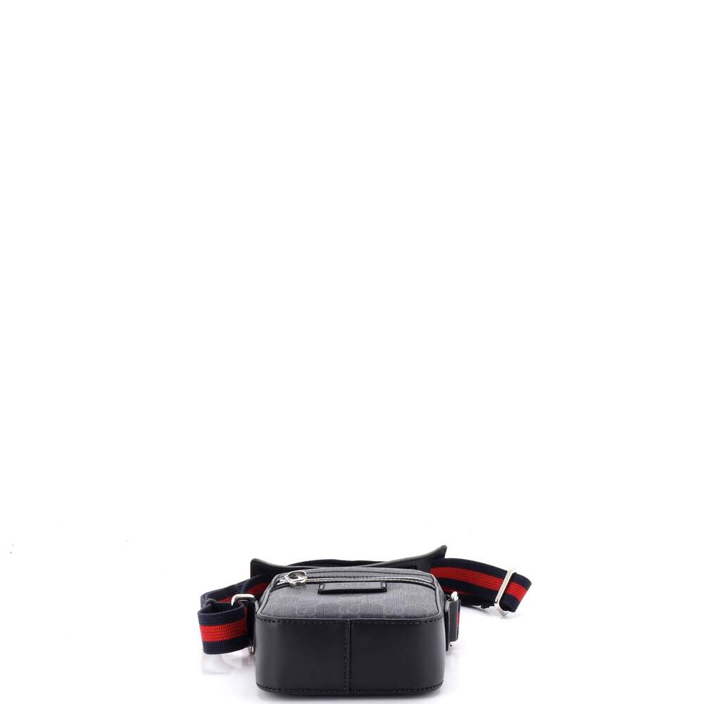 Gucci Web Strap Front Zip Messenger Bag #260867G83B - Picture 4 of 7